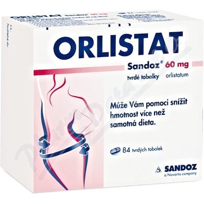 Orlistat Sandoz 60mg por.cps.dur.84x60mg I