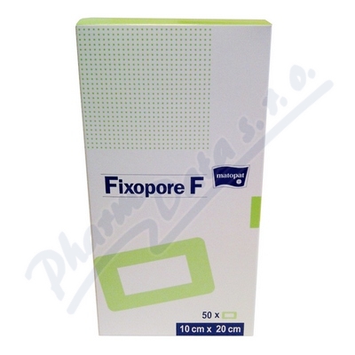 Fixopore F sterilní náplast 10x20cm 50ks