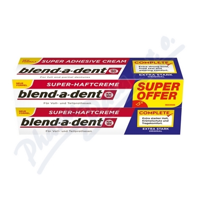 Blend-a-dent Original Complete fixační krém 2x47g