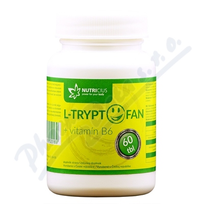 L-Tryptofan + vit.B6 200mg/2.5mg tbl.60