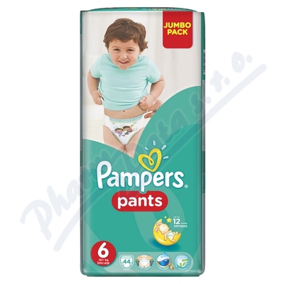 Pampers kalhotkové plenky Jumbo Pack S6 44ks