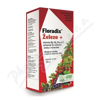 Salus Floradix Železo+ 500 ml