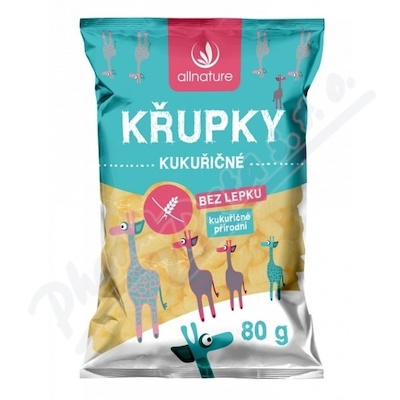 Allnature Kukuřičné křupky 80 g