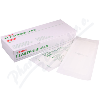 ELASTPORE+PAD náplast samole.sterilní 10x30cm 25ks