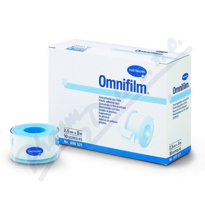 Náplast Omnifilm porézní fólie 1.25cmx5m 1ks