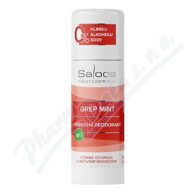 Saloos Bio přírodní deodorant Grep mint 60g