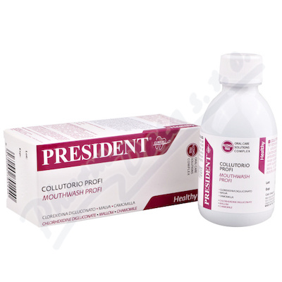 PresiDENT Profi Ústní voda 200 ml s chlorhex. 0.2%