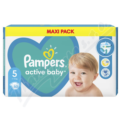 Pampers Active Baby 5 plenky 11-16kg 50ks