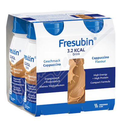 Fresubin 3.2kcal Drink cappuccino por.sol.4x125ml