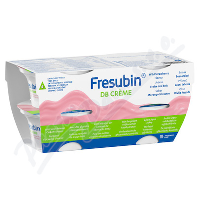 FRESUBIN DB creme příchuť lesní jahoda 4 x 200 g