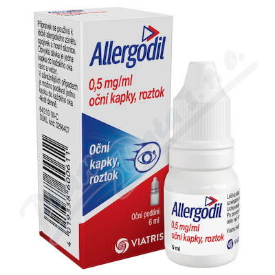 Allergodil 0.5mg/ml opht.gtt.sol.1x6ml