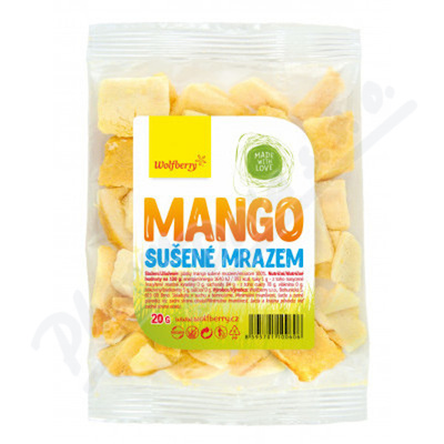 Mango sušené mrazem 20g Wolfberry