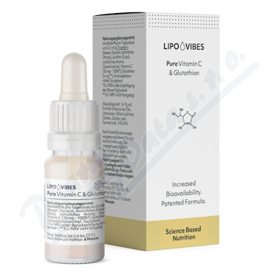 Lipovibes Pure Vitamin C&Glutathion 10ml