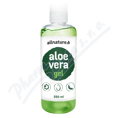 Allnature Aloe vera gel 250ml