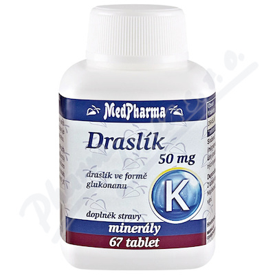 MedPharma Draslík 50mg tbl.67