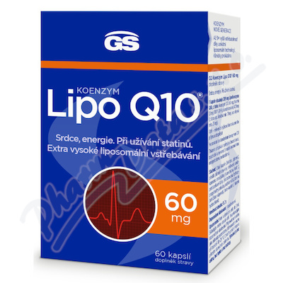 GS Koenzym Lipo Q10 60mg cps.60