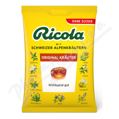 RICOLA Original bylinný bez cukru 75g