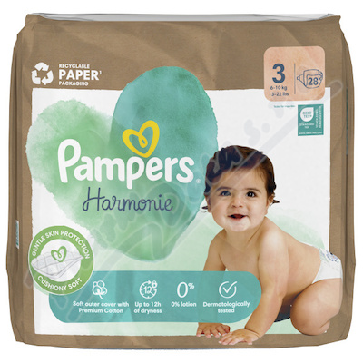 Pampers Harmonie vel 3 28ks