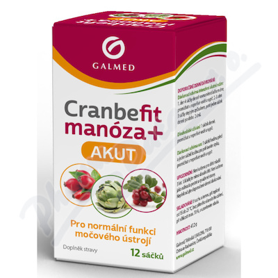 Cranbefit manóza+ AKUT 12x4.1g Galmed