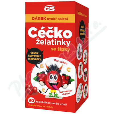 GS Céčko želatinky 90ks dárek