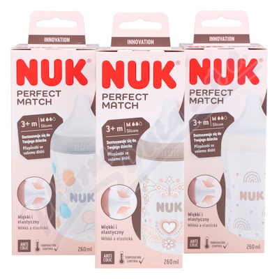 NUK Perfect Match láhev 260 ml