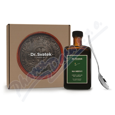 Dr.Svatek Sirup z bylin NA NERVY 250ml+dárek