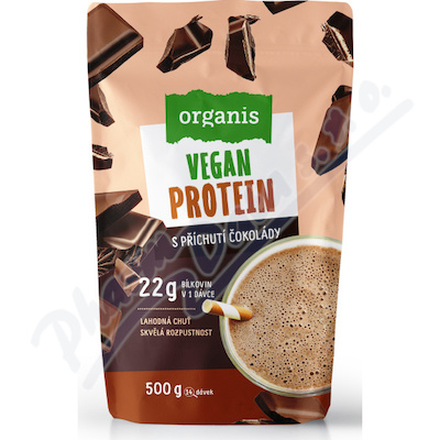 Organis Vegan Protein čokoláda 500g