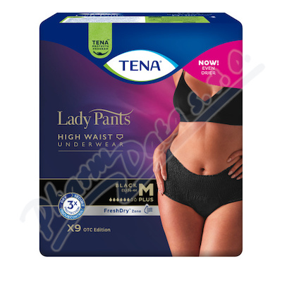 TENA Lady Pants Plus Black M ink.kalh.9ks 782570