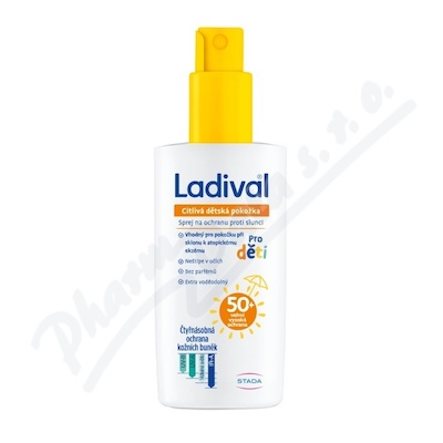 Ladival dětská citlivá pokožka sprej OF50+ 200ml