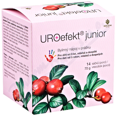 UROefekt junior bylin.nápoj v prášku sáčky 14x5g