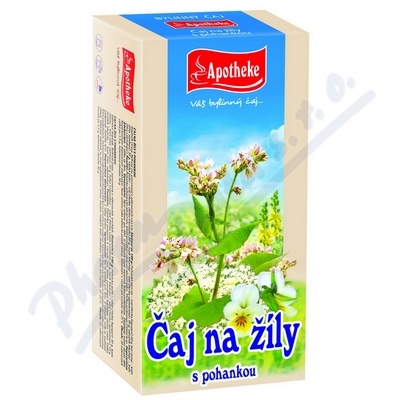 Apotheke Na žíly s pohankou čaj 20x1.5g