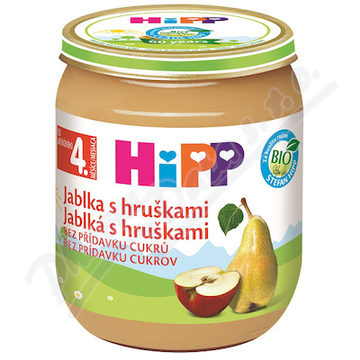 HiPP OVOCE BIO Jablka s hruškami 125g