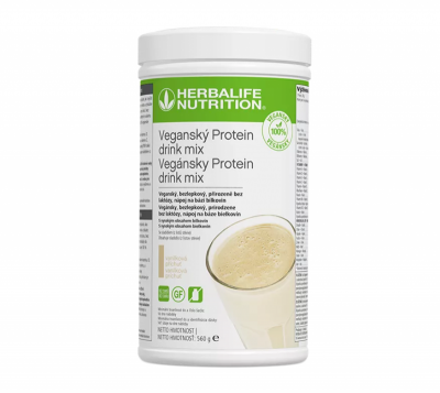 Herbalife Protein drink mix Veganský Vanilka 560 g