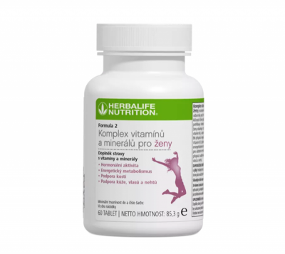 Herbalife Formula 2 Komplex vitamínů a minerálů pro ženy 60 tablet