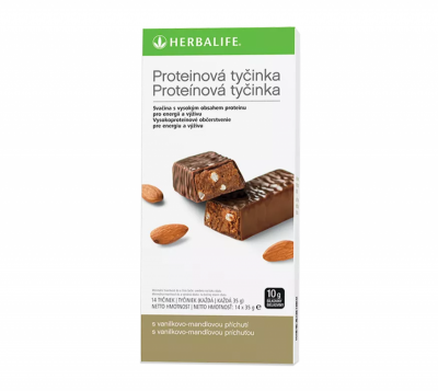 Herbalife Proteinové tyčinky Vanilka a mandle 35 g