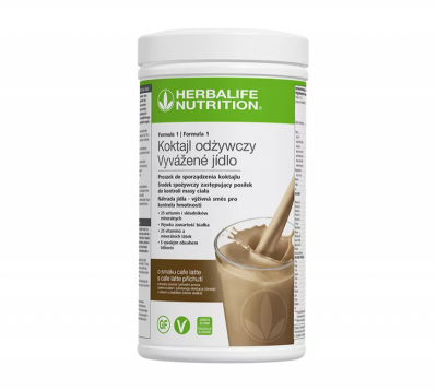 Herbalife Vyvážené jídlo Formula 1 Café Latte 550 g