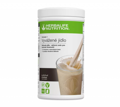 Herbalife Vyvážené jídlo Formula 1 Cookies 550 g