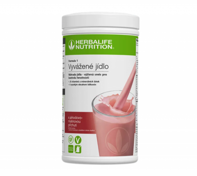 Herbalife Vyvážené jídlo Formula 1 Jahoda-Malina 550 g