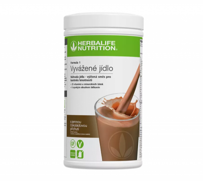 Herbalife Vyvážené jídlo Formula 1 Jemná čokoláda 550 g