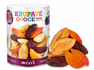 Mixit Křupavé ovoce Švestka Meruňka 65 g