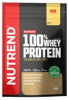 NUTREND 100% Whey Protein Vanilka 400g