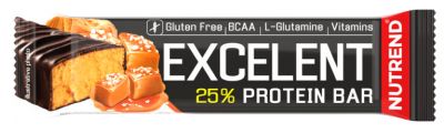 NUTREND Excelent 25% Protein Bar Slaný karamel v mléčné čokoládě 85 g