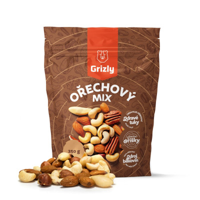 GRIZLY Ořechový mix 250 g