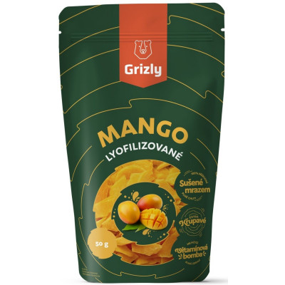 GRIZLY Mango lyofilizované 50 g