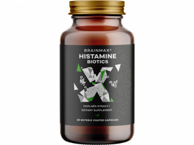 BrainMax Histamine Biotics, Histamin Probiotika, 60 enterosolventních kapslí