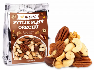 Mixit Pytlík plný ořechů do kapsy 80 g