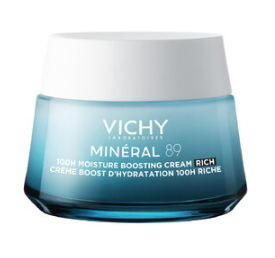 Vichy MINÉRAL 89  100HODINOVÝ KRÉM PRO ZVÝŠENÍ HYDRATACE - RICH TEXTURA 50 ml