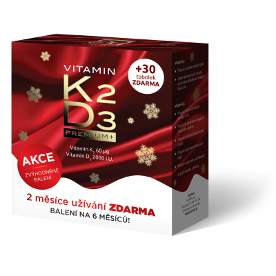 Biomin VITAMIN K2+D3 2000 I.U. PREMIUM tob.60+30