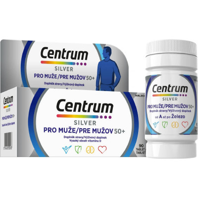 Centrum Silver pro muže 50+ tbl.90