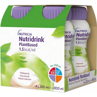 Nutridrink PlantBased s přích.káva 4x200ml